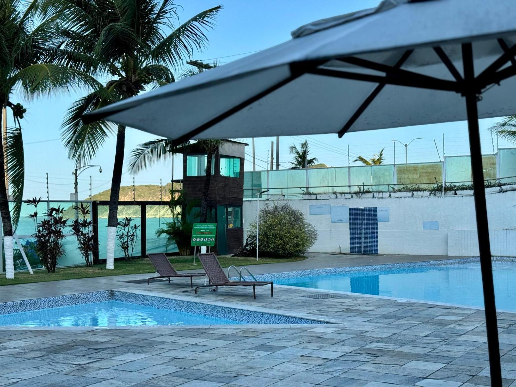 Edy Hospedagens Beira-Mar Flat 310 Com Vista Para O Morro Do Careca, Piscina E Localizacao Privilegiada Natal Exterior foto